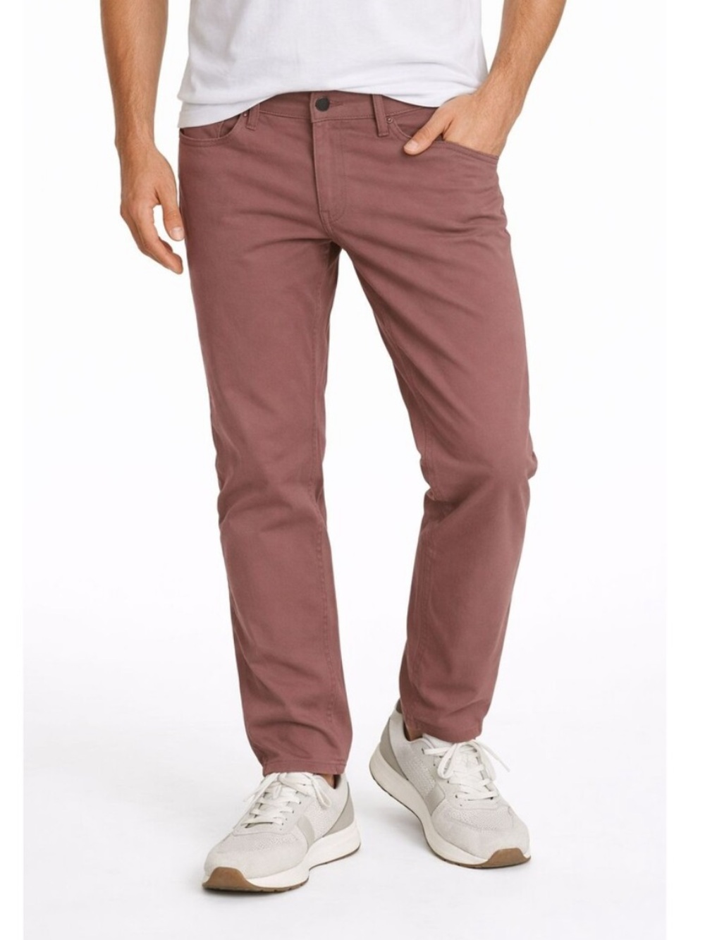 Vuori Meta Performance Straight Leg Pants in Hazelnut